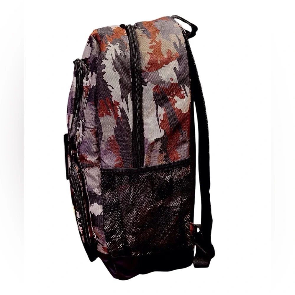 John Deere 18” backpack brown/urban camouflage laptop padded storage new w/tags